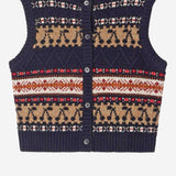 Cardigan in lana senza maniche Janou W05GCAK00036 170 BONPOINT KIDS 