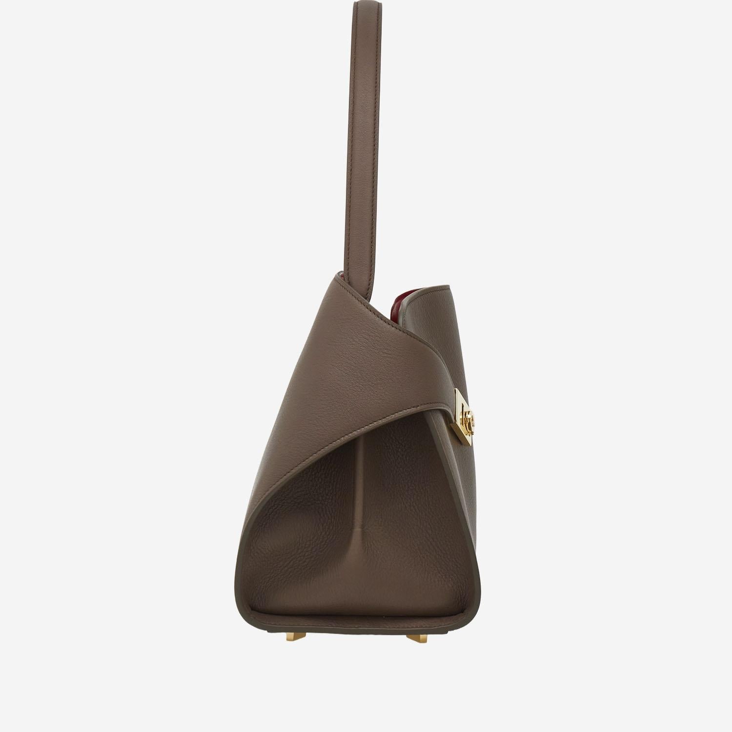 BORSA A SPALLA HUG SOFT IN PELLE 219816 003 SALVATORE FERRAGAMO 