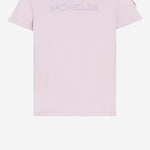 T-SHIRT IN COTONE CON LOGO 8C0000989AT9 509 MONCLER ENFANTS 