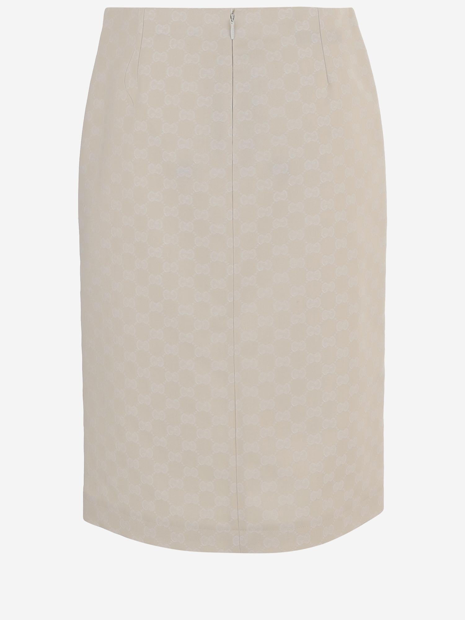 GONNA IN GABARDINE DI COTONE GG 851945 ZAQXT2304 GUCCI 