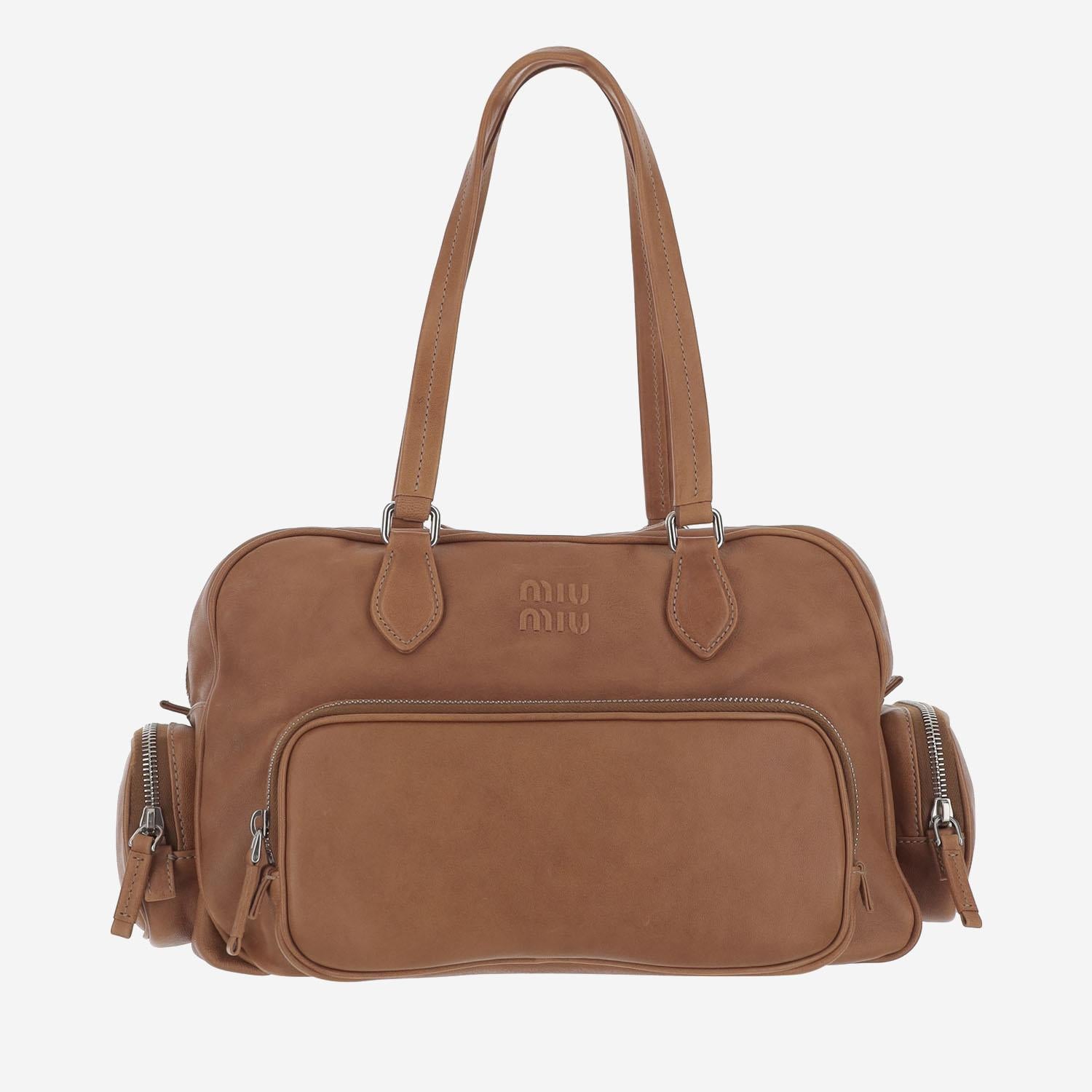 Borsa Pocket in nappa 5BB159 2CRLF098L MIU MIU 
