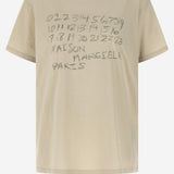 T-SHIRT IN COTONE CON LOGO S51GC0544 S24575119 MAISON MARGIELA 