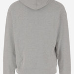 FELPA IN COTONE CON LOGO IC25340 HEATHERGREY ICECREAM 