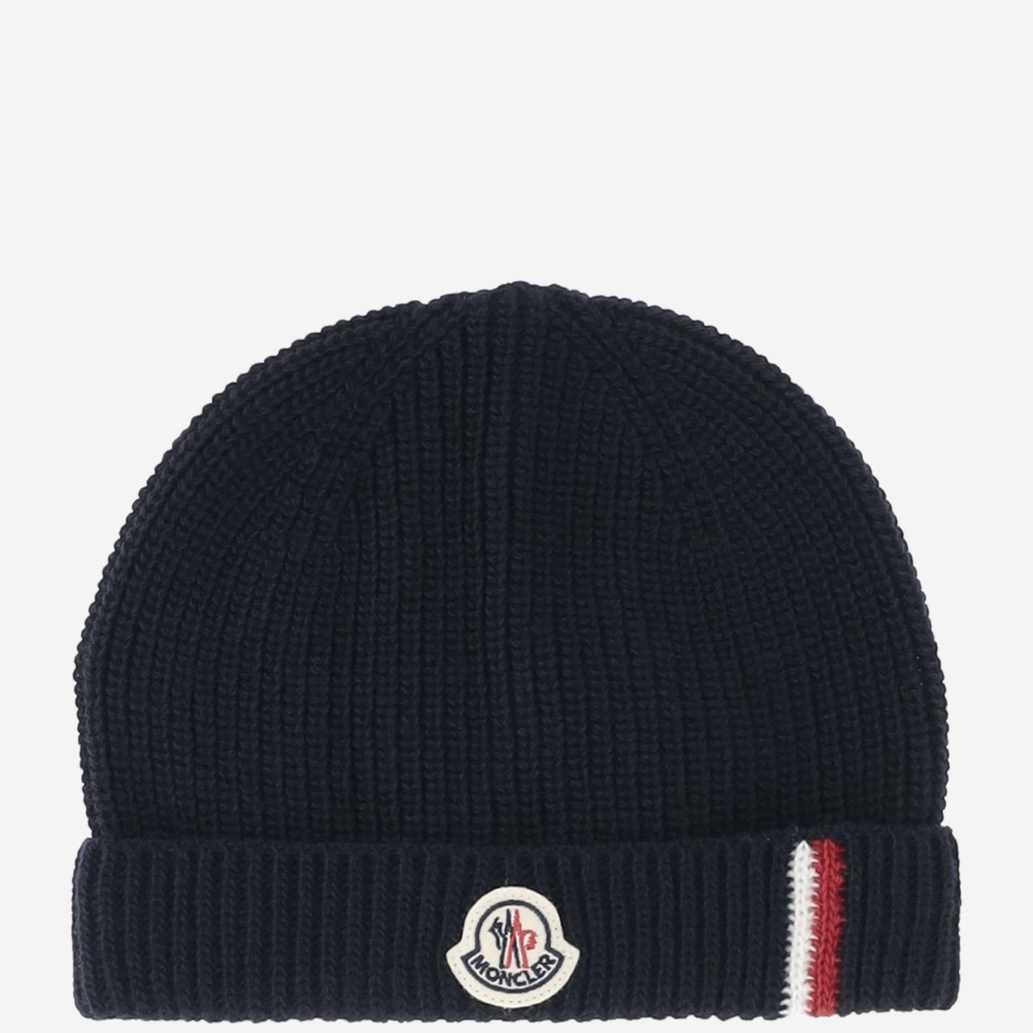 BEANIE IN LANA 3B00013M1241 742 MONCLER ENFANTS 