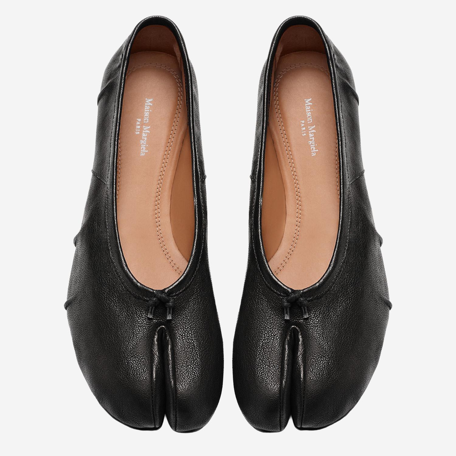 BALLERINE NEW TABI IN PELLE S58WZ0127 P3753T8013 MAISON MARGIELA 