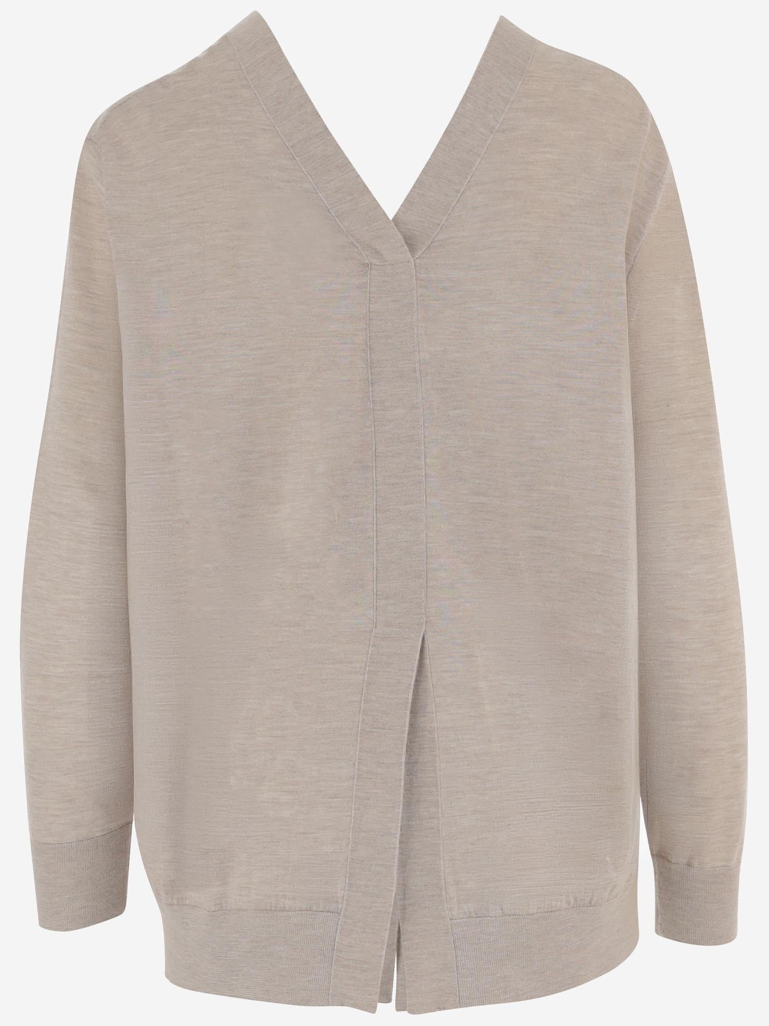 MAGLIA IN MISTO CASHMERE E SETA S26673 0820 SASUPHI 