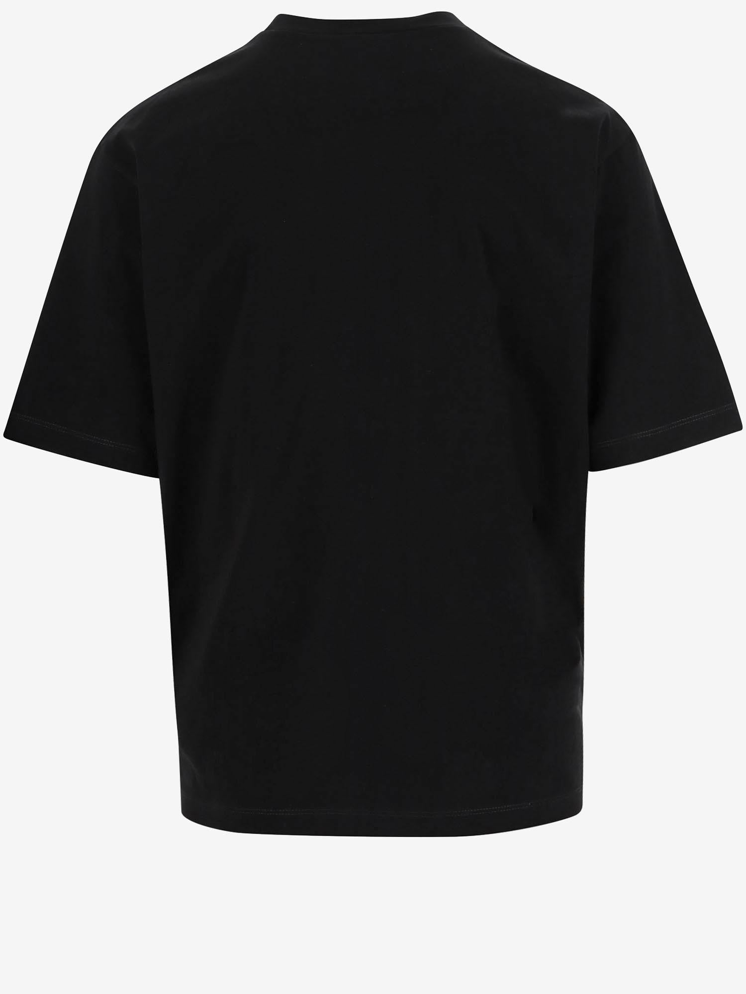 T-SHIRT IN COTONE CON LOGO S74GD1399 D20020900 DSQUARED2 