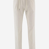 PANTALONI IN VELLUTO DI COTONE STRETCH PNEWMAN 300009X1108 TAGLIATORE 