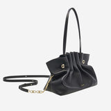 BORSA A SPALLA IN PELLE 219960 004NERONERO SALVATORE FERRAGAMO 