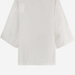 TOP JUNIA IN LINO 10843W4357 WHT THE ROW 