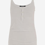 TOP IN COTONE CON MEZZA ABOTTONATURA TSW00567AJ00189 100 JACQUEMUS 