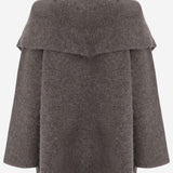 CAPPOTTO IN MISTO BABY ALPACA E LANA MERINO AW25C1180Y119 BLACKENED LAUREN MANOOGIAN 