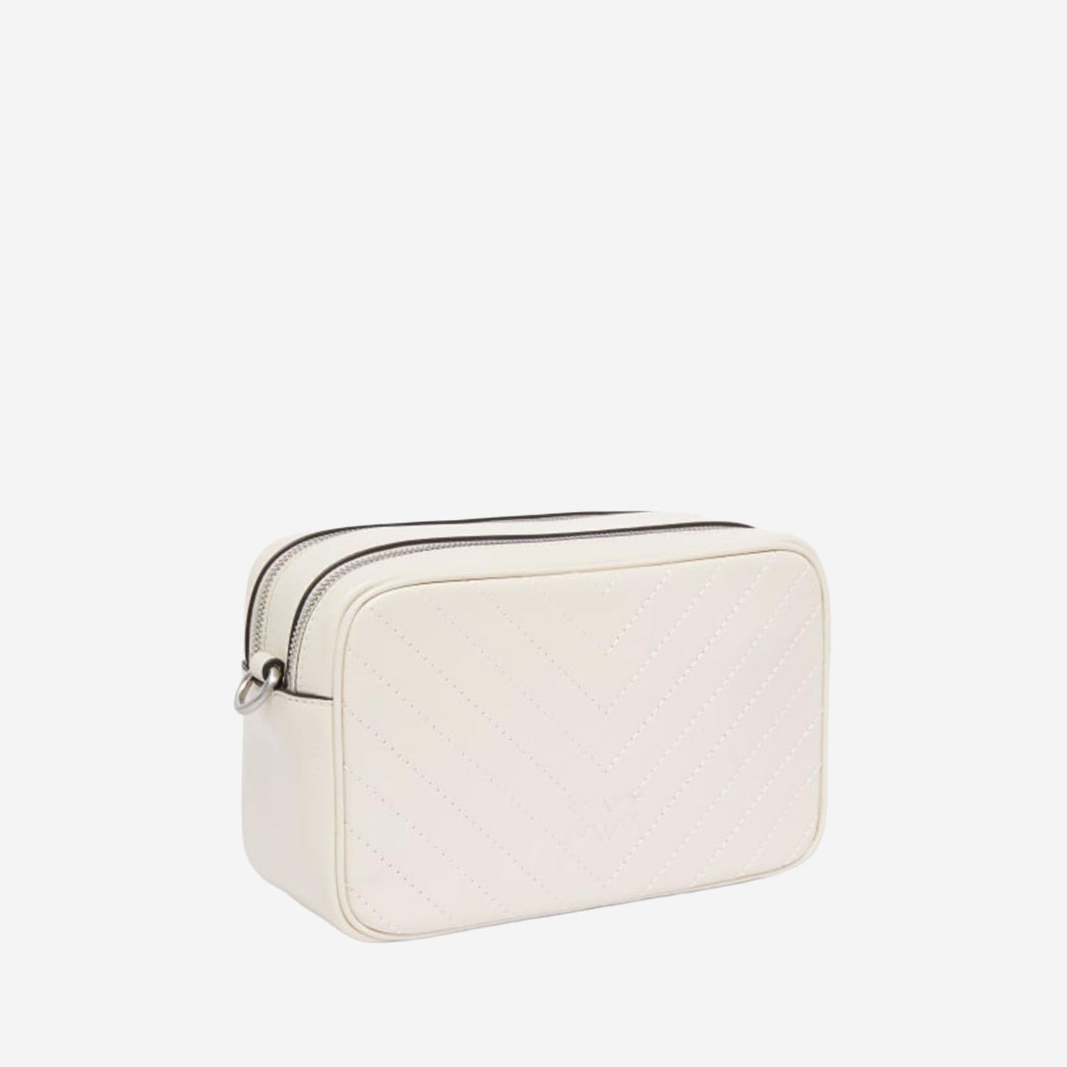 BORSA A TRACOLLA IN PELLE CHEVRON 104336 A2JCZ14E PINKO 