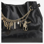BORSA A SPALLA IN PELLE LUCIDA CH25AS870P60 001 CHLOE 