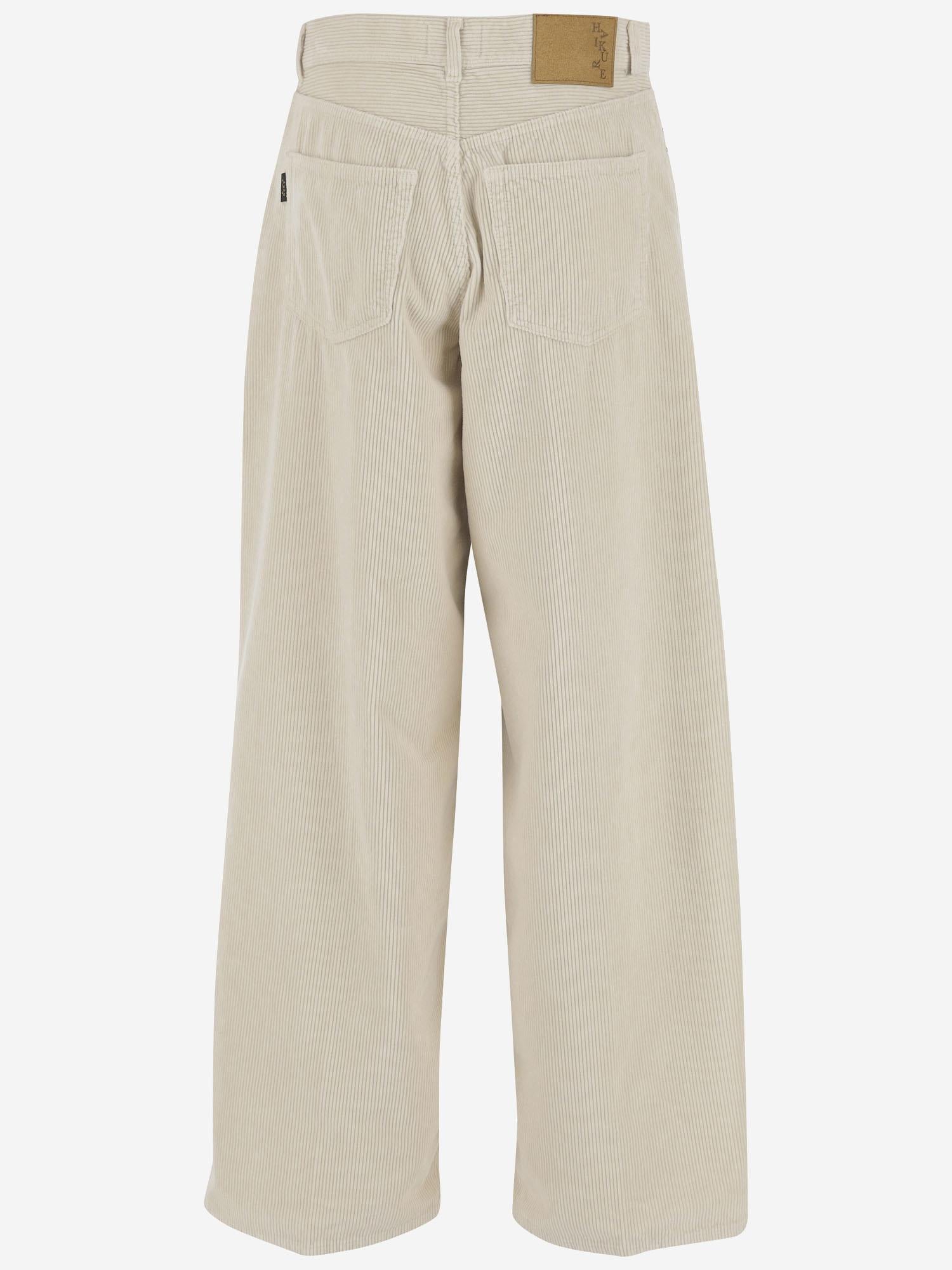 PANTALONI IN COTONE HEW03296GF156PT T0336 HAIKURE 