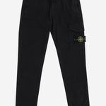 PANTALONI IN COTONE STRETCH CON LOGO 3100004 S0198V0129 STONE ISLAND KIDS 
