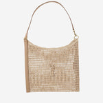 Borsa a spalla Oxalis in rafia macramè 773984 GAAEB9718 SAINT LAURENT 