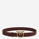 CINTURA IN PELLE CON LOGO 100125 A0F1L74Q PINKO 