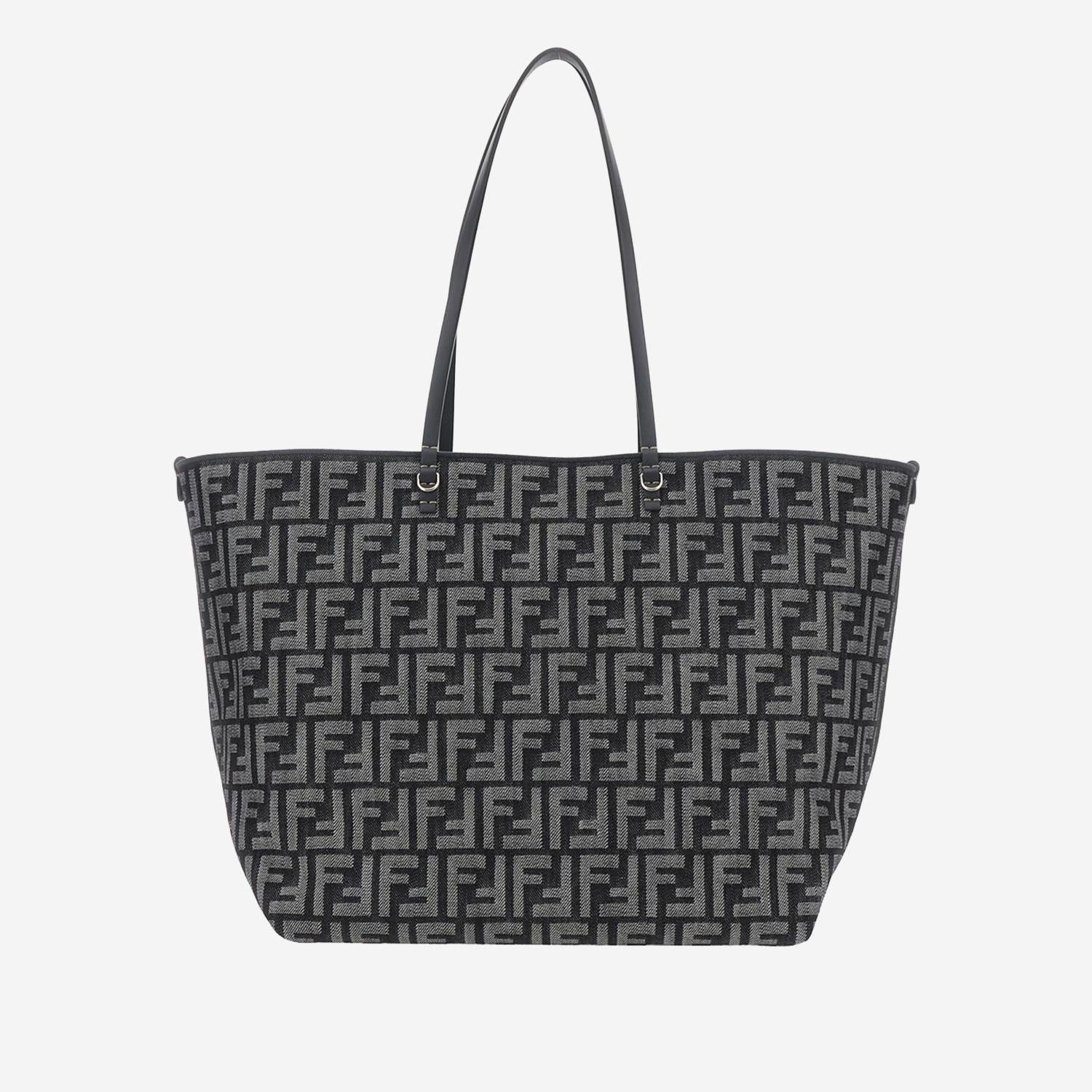 BORSA  ROLL LARGE CON MOTIVO FF 8BH425 AUT4F1UJ5 FENDI 