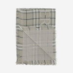 SCIARPA CHECK IN LANA 8107871 SKYLARK BURBERRY 