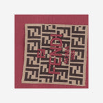 SCIARPA FF IN LANA CON LOGO JUQ065 AV78F1TH6 FENDI KIDS 