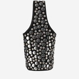 BORSA LIVIA IN PELLE SCAMOSCIATA CON BORCHIE H2031849 200 KHAITE 