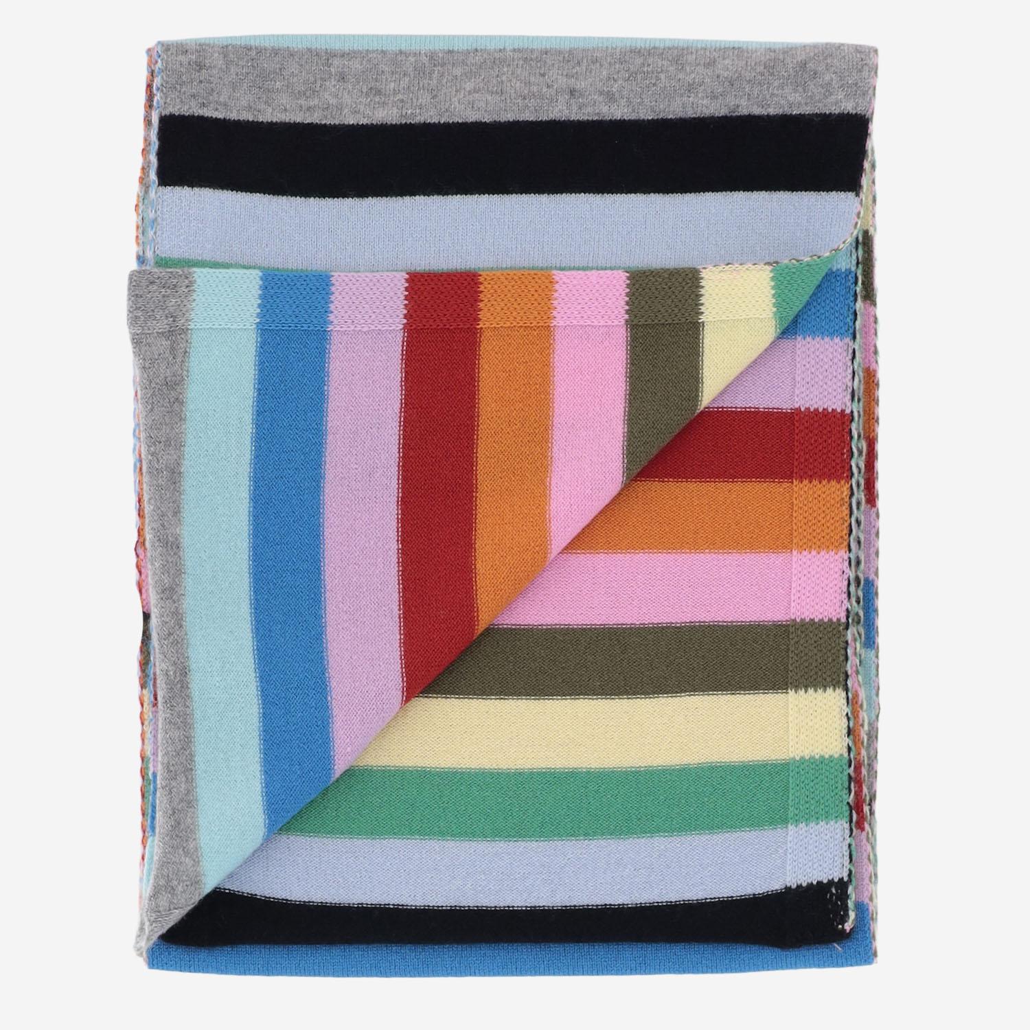 SCIARPA IN CASHMERE CON MOTIVO A RIGHE 26230052 0909 ALLUDE 