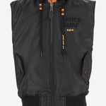 GIUBBOTO SMANICATO con cappuccio in felpa 1033BIGKAUNABOMBER BLACK APRES SURF 