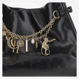 BORSA A SPALLA IN PELLE LUCIDA CH25AS870P60 001 CHLOE 