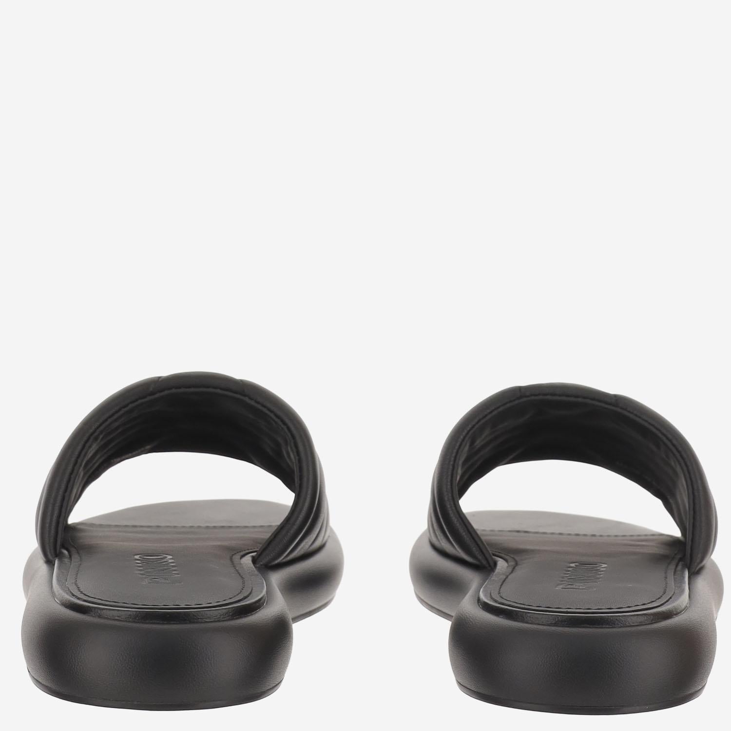 SANDALI FIONA IN PELLE LOVE BIRDS SD0525 P003Z99 PINKO 