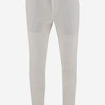 Pantaloni in tela di lino 50540518 100 HUGO BOSS 