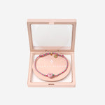 Bracciale Guardian con perla in vetro GUARDIANHEARTGLASS PINK SORBET ISLAND 