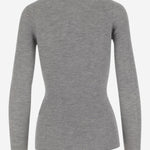 MAGLIA IN CASHMERE E SETA A COSTE W25613 0951 SASUPHI 