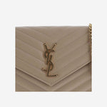 PORTAFOGLIO CASSANDRE IN PELLE 377828 BOW012721 SAINT LAURENT 