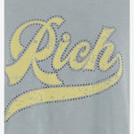 T-SHIRT IN COTONE CON STAMPA LOGO TAMARA BLUE ONE TEE 