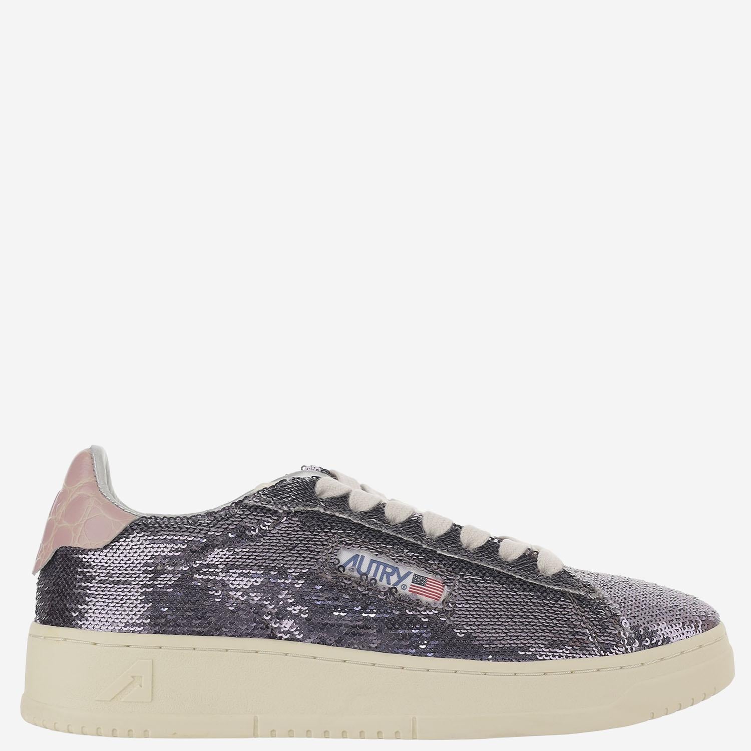 SNEAKERS DALLAS LOW 'SPARKLING' ADLWTI02 GUNPINK AUTRY 