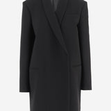 CAPPOTTO FENARIS IN LANA VERGINE 10611W2893 BLK THE ROW 