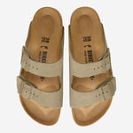 SANDALI ARIZONA IN SUEDE 1032061 KHAKI BIRKENSTOCK 