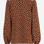 Camicia di seta a pois 8B0AB8E2 A62U46 VALENTINO 