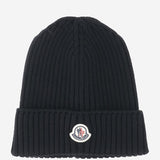 BERRETO IN LANA CON LOGO 3B00012M1131 999 MONCLER ENFANTS 