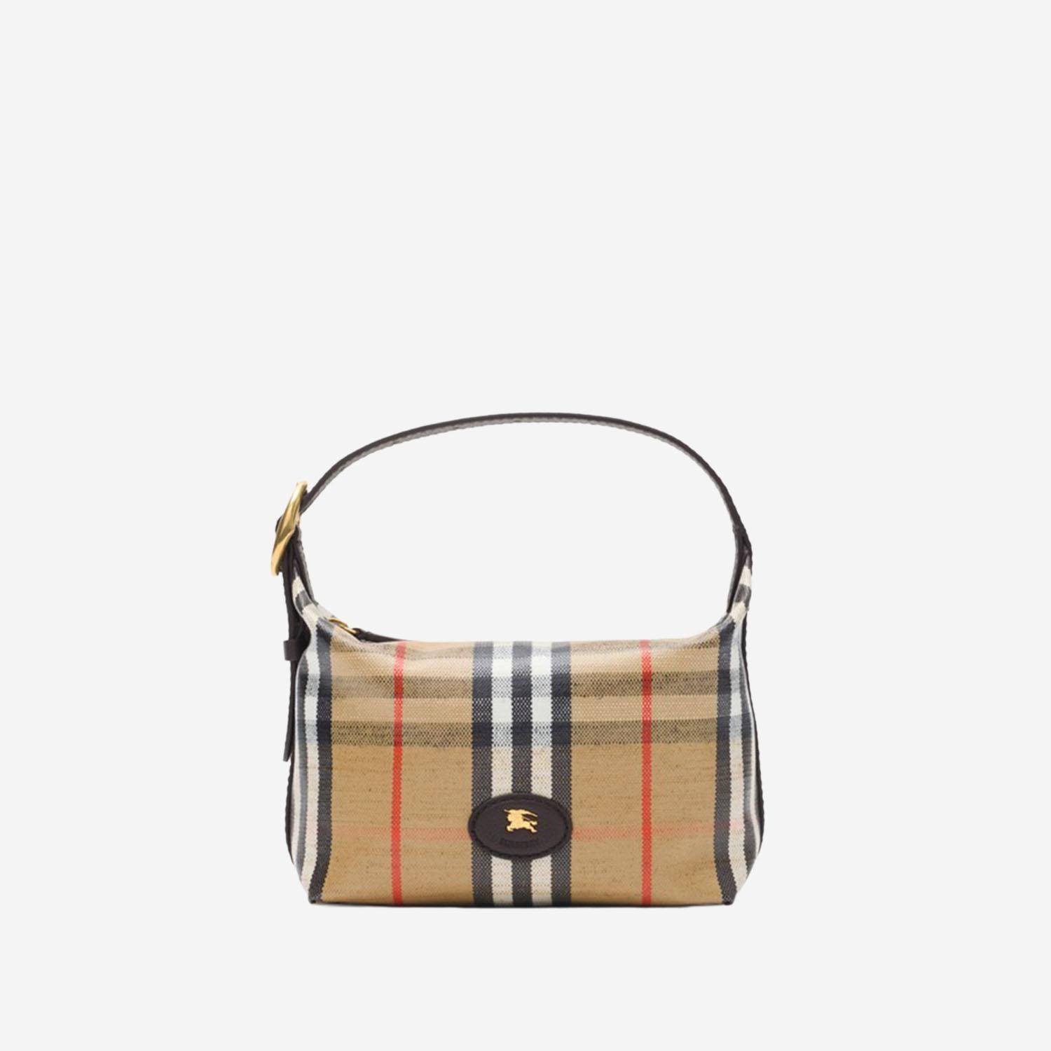 MINI HIGHLANDS DUFFLE BAG 8119773 SAND BURBERRY 