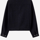 GIUBBOTTO IN MISTO LANA STRETCH W261JP01 905B WOOYOUNGMI 