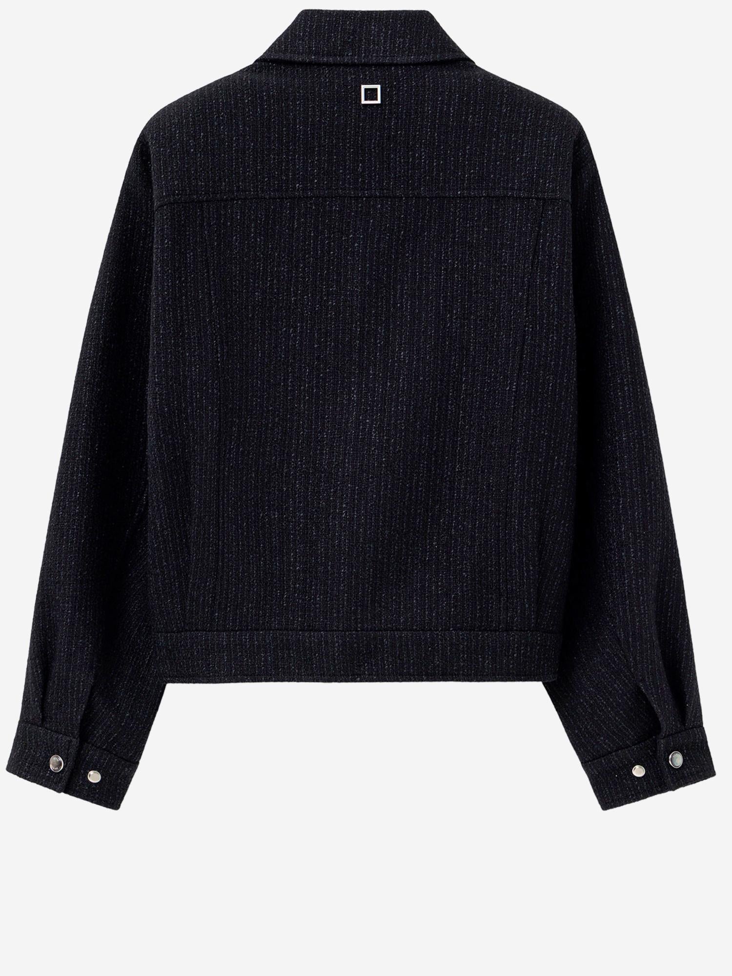 GIUBBOTTO IN MISTO LANA STRETCH W261JP01 905B WOOYOUNGMI 