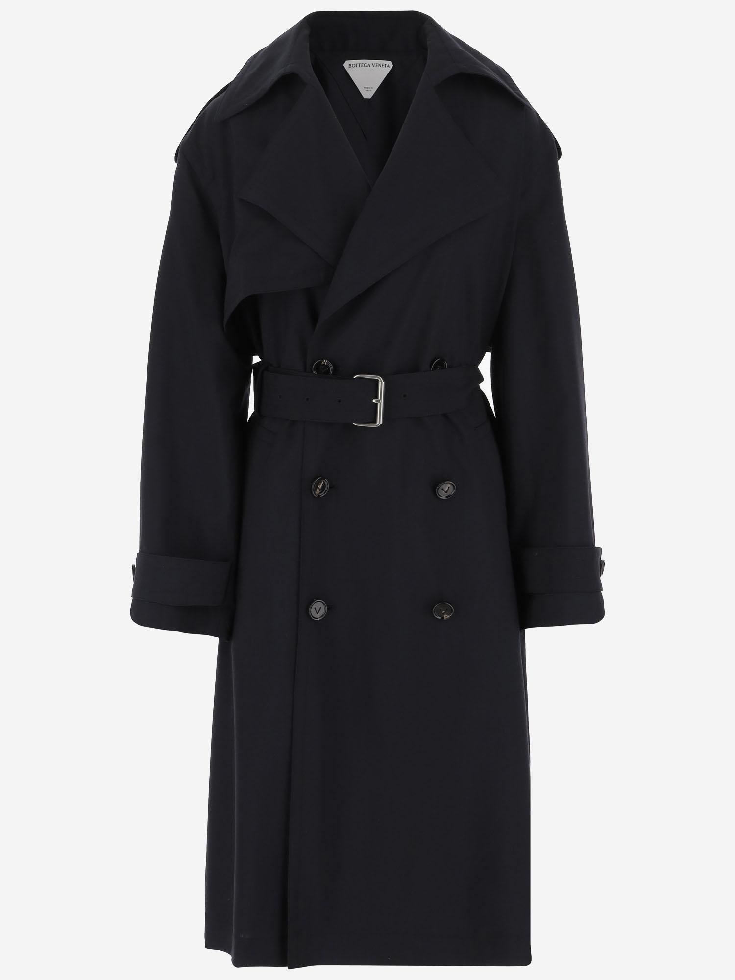 TRENCH IN LANA 812009 V4XP04246 BOTTEGA VENETA 