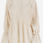 TOP COSIMA IN COTONE LVSSS2025214  LUG VON SIGA 