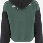 FELPA IN COTONE CON LOGO SG2520102 HUNTERGREENJETBLACK SUMMER GAMES 