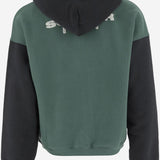 FELPA IN COTONE CON LOGO SG2520102 HUNTERGREENJETBLACK SUMMER GAMES 