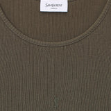 TANK TOP CASSANDRE IN COTONE 842992 Y37EC1365 SAINT LAURENT 