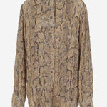 CAMICIA IN VISCOSA CON PAILLETTES 010761 1482103 DRIES VAN NOTEN 