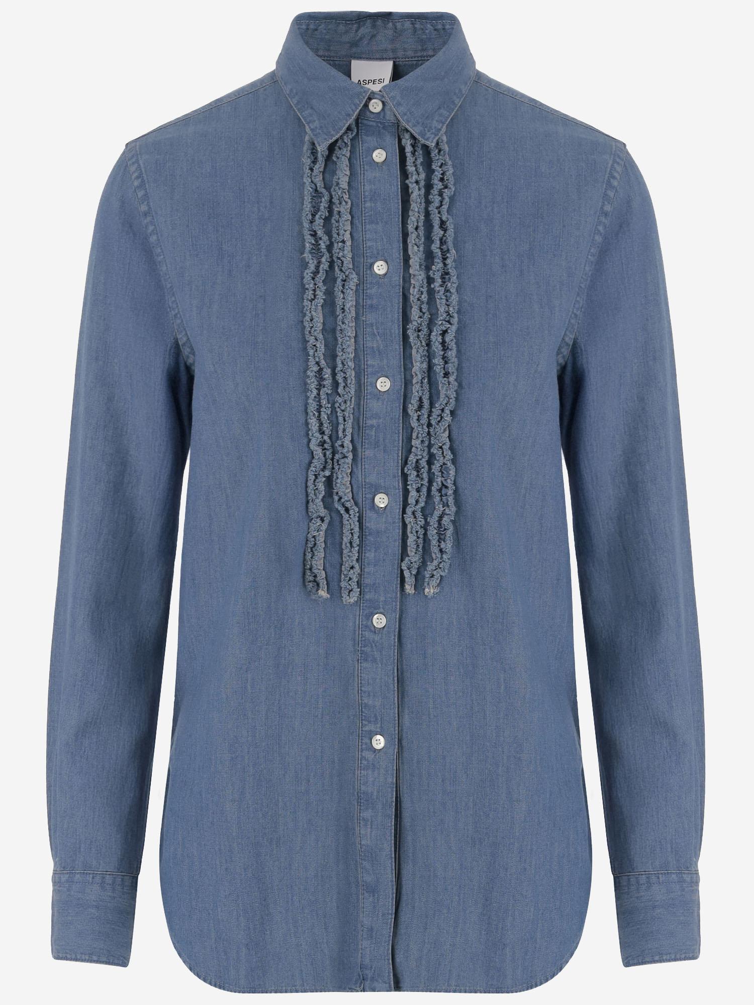 CAMICIA IN CHAMBRAY DI COTONE 5434V062 01998 ASPESI 